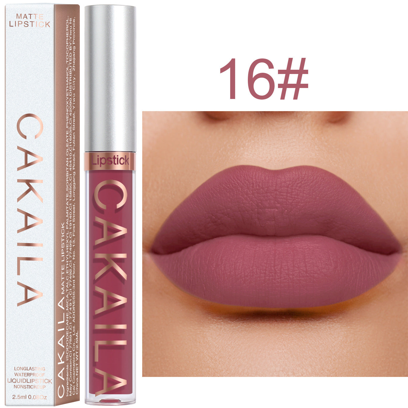 Waterproof Lip Gloss for Women Matte Lip Makeup - CJ