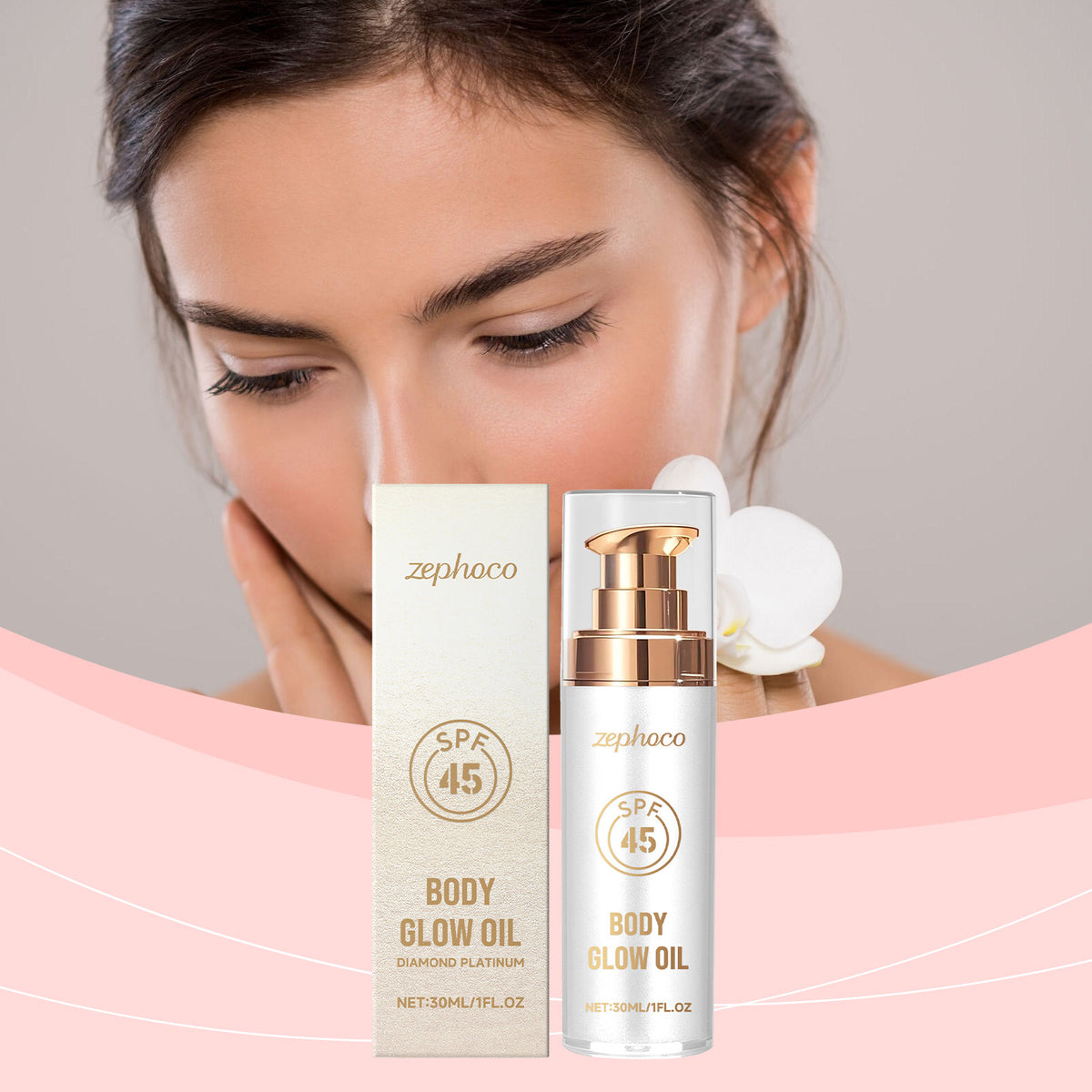 Protective Body Oil Against Flashing Light