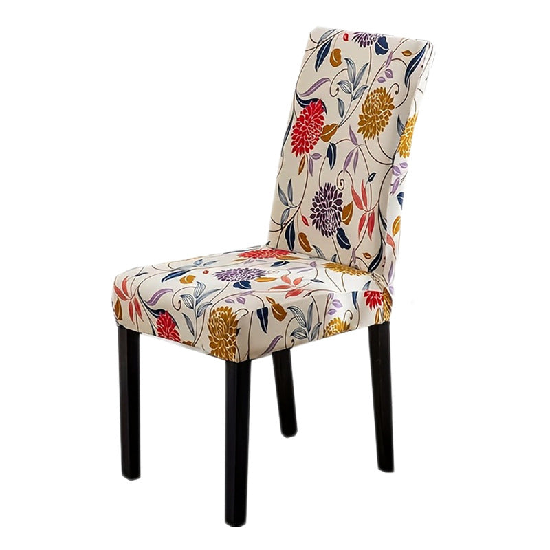 Elastic Chair Cover - Printed Stretch Home Office Chair Protector