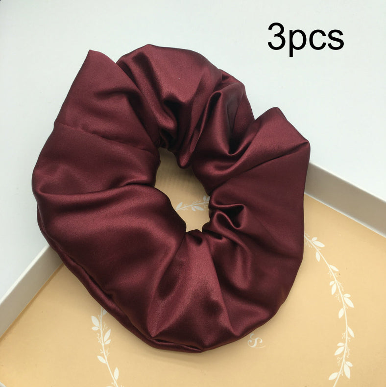 Silk Hair Ties - 100% Mulberry Silk, 6cm Wide