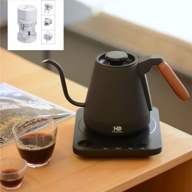 Long Narrow Mouth Electric Tea Kettle 1500W Stainless Steel Touch Control