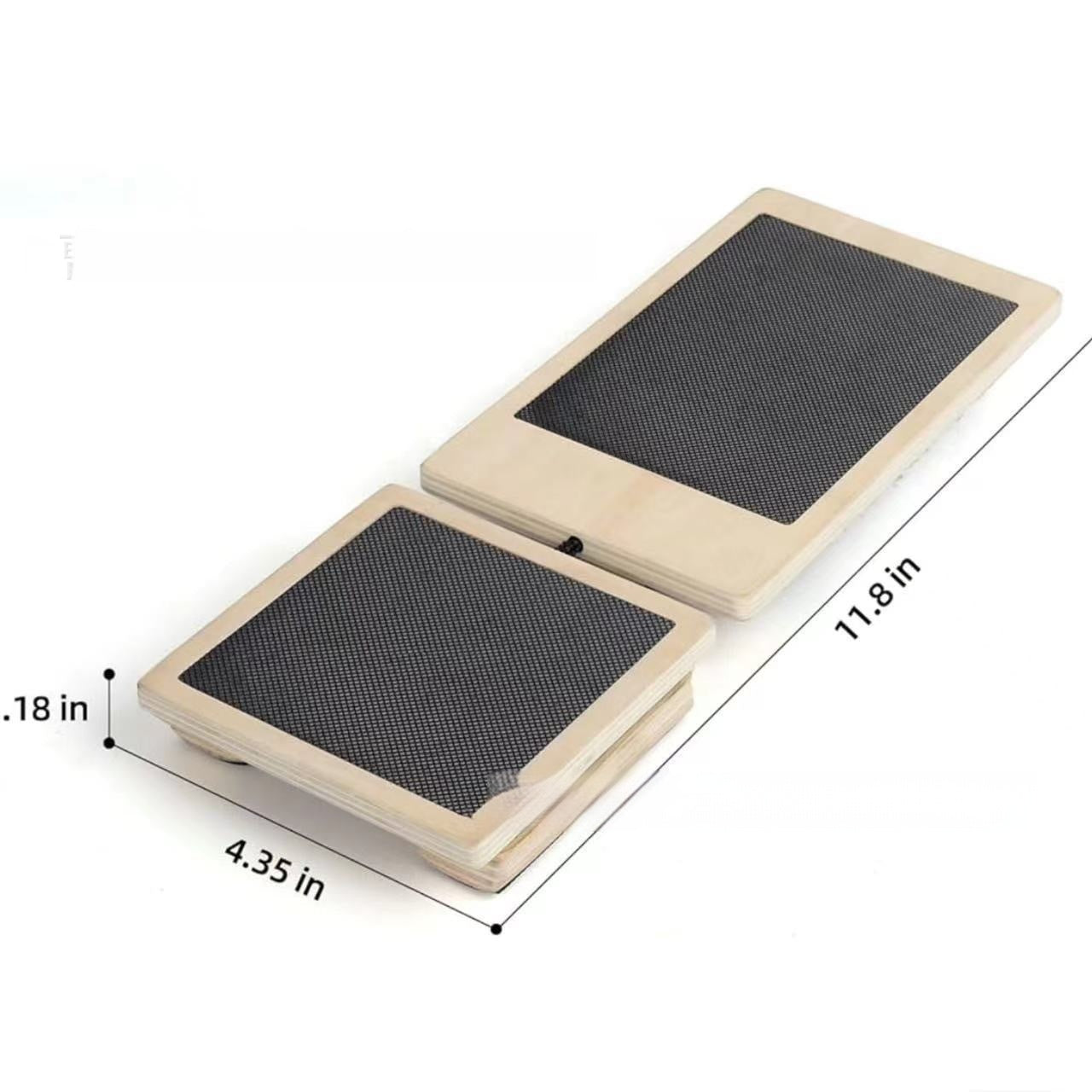 Wooden Yoga Foot Tensioner Trainer - Solid Pine Design