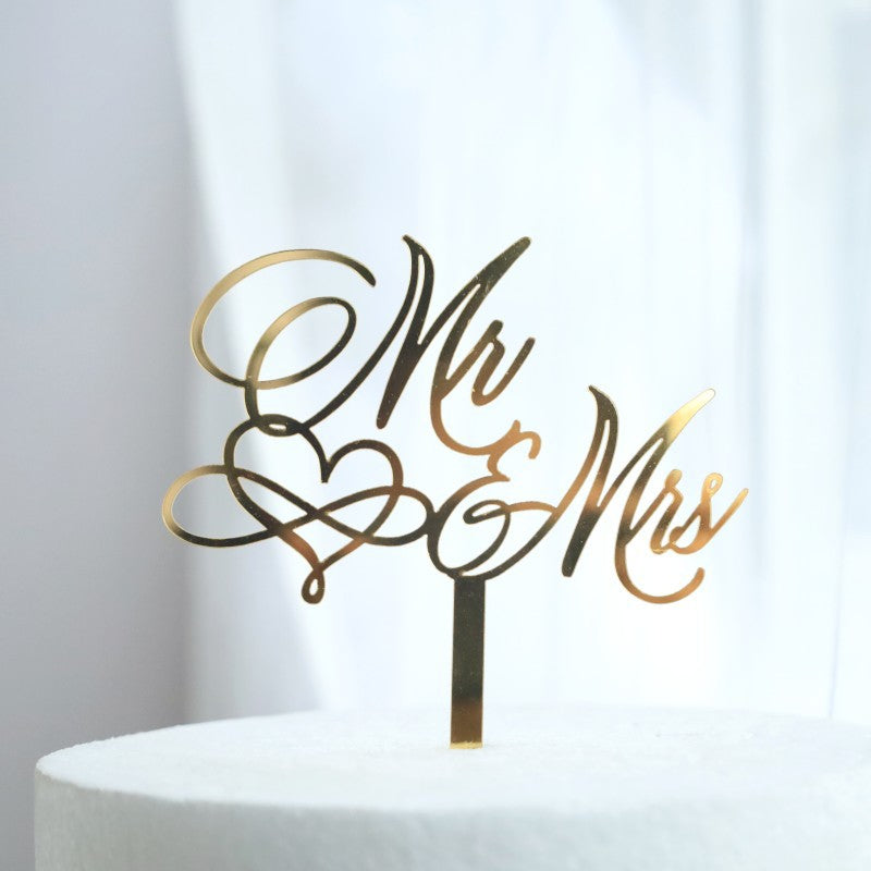 Wedding Proposal Acrylic Cake Insert - Love Heart Ring & More
