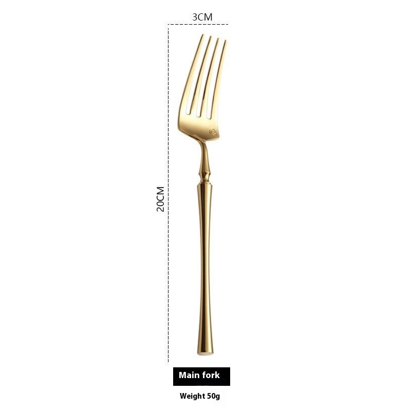 Stainless Steel Tableware Set - Knife Fork Spoon Flatware Utensils
