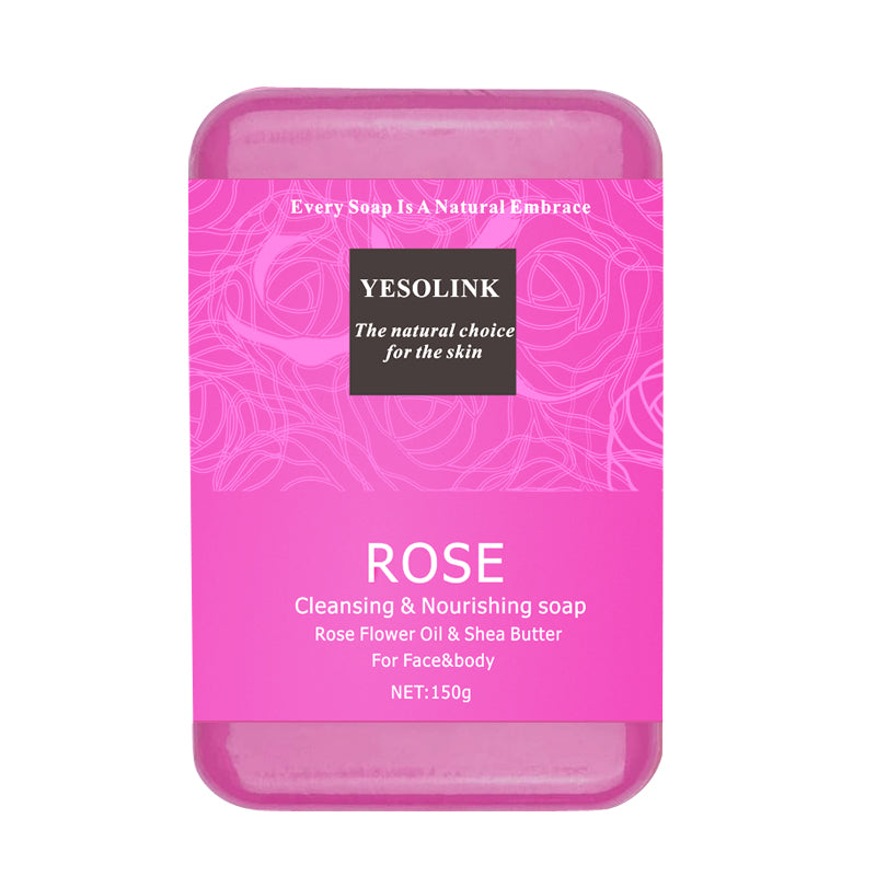 Rose Essential Oil Soap Bar - 150g
