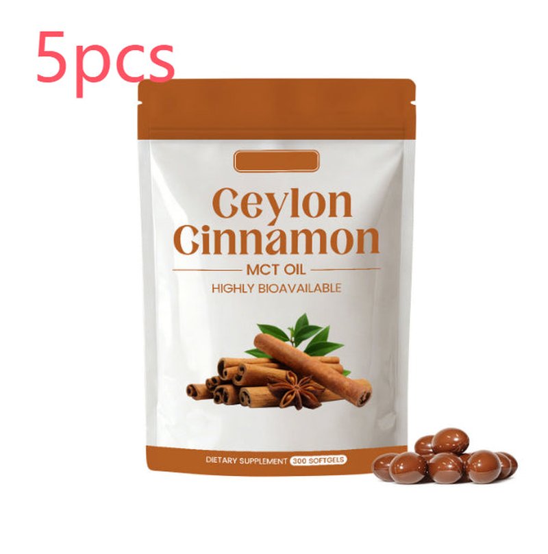 Ceylon Cinnamon Bark Extract Softgels - 300 Count