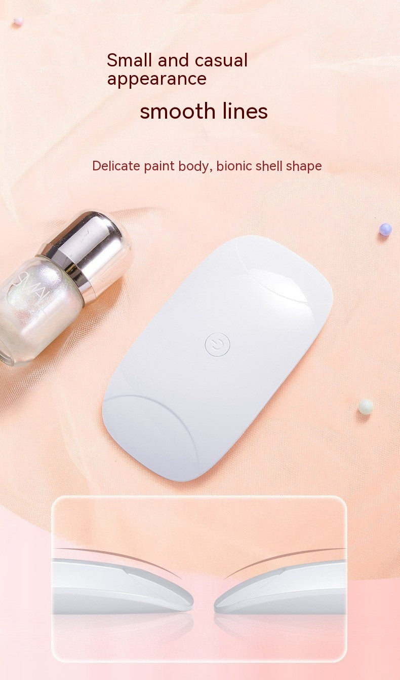 UV Nail Lamp - White Portable Handheld Drying