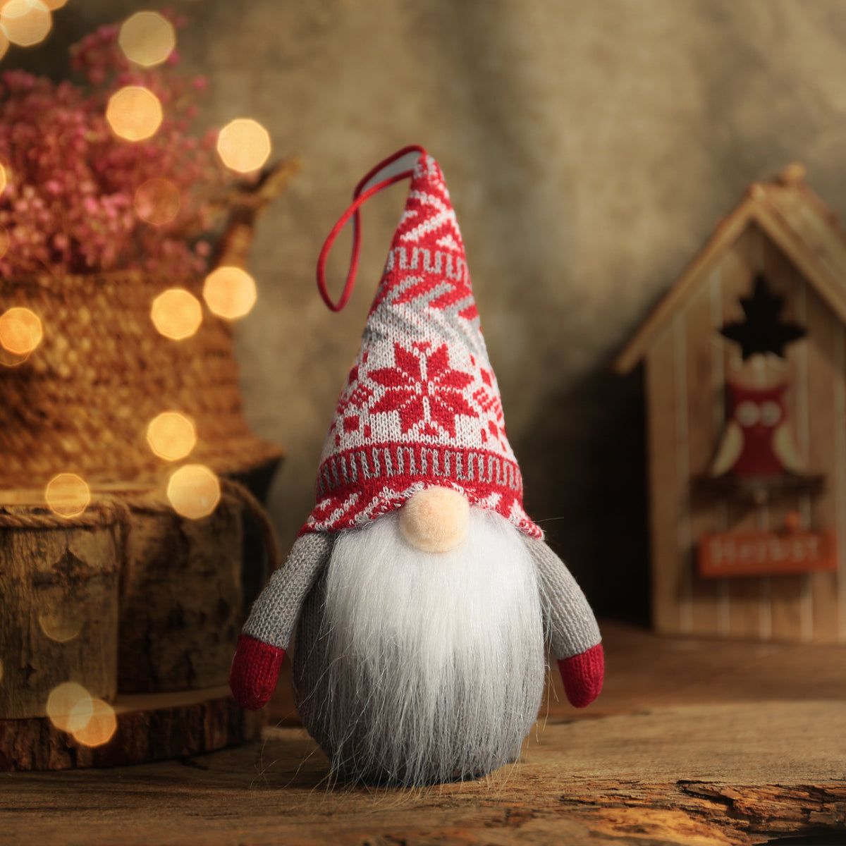 Christmas LED Luminous Doll Decoration - Nordic Holiday Ornament