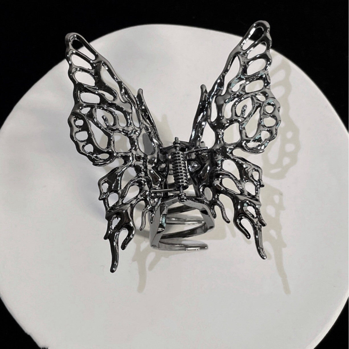 Metal Butterfly Hairpin - Fashion Hair Accessory with Multiple Colors
