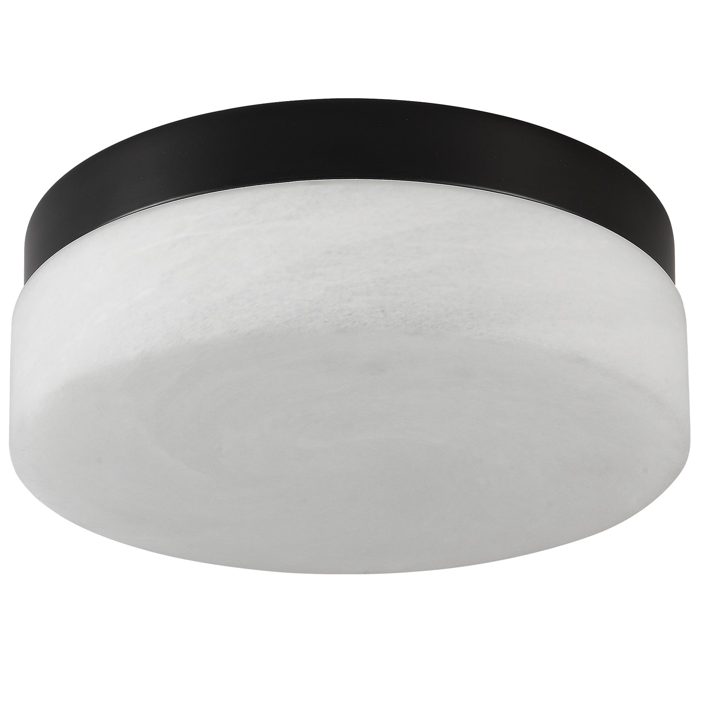 12-Inch LED Ceiling Light 24W Flush Mount Round Low Profile Fixture for Bedroom & Living Room Black