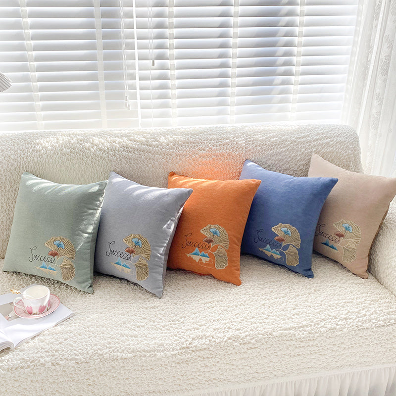 Square Bed Window Cushion Cover - 45x45cm Home Decor Pillows