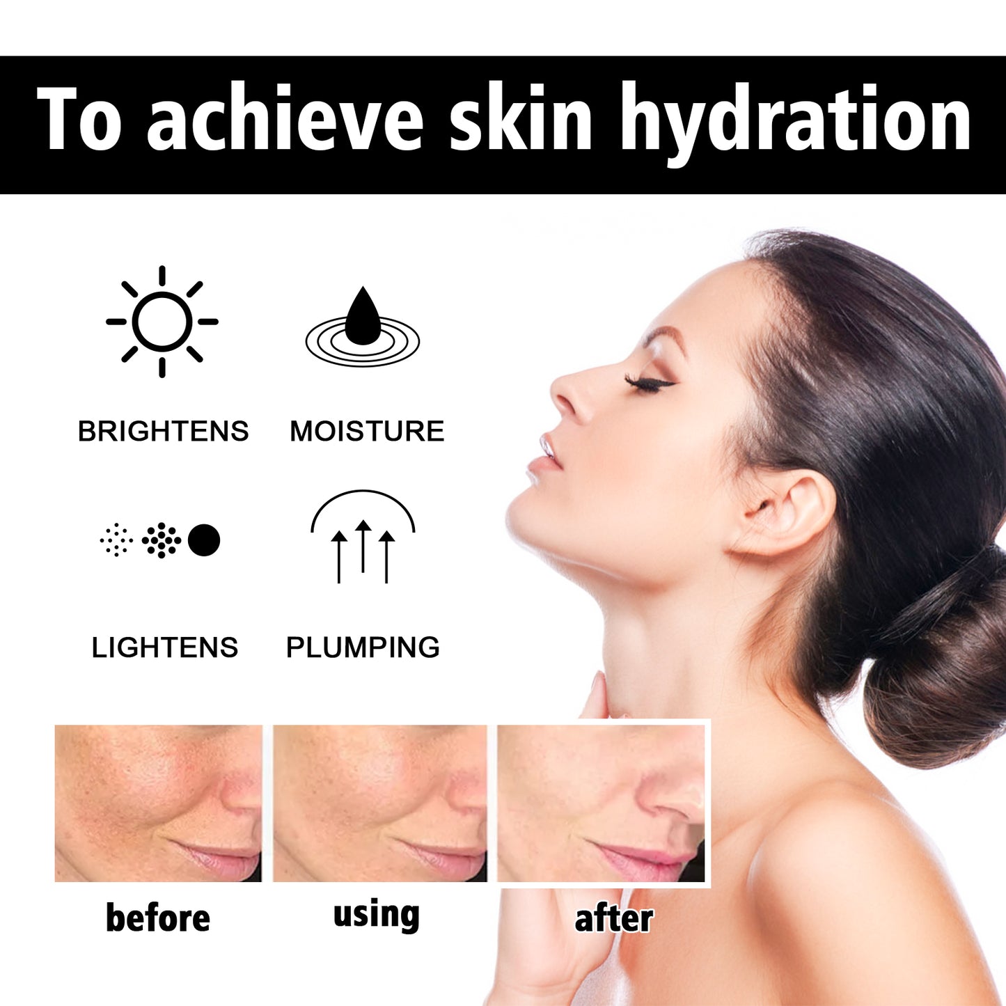 5% Niacinamide & Hyaluronic Acid Facial Serum - Hydrating Anti-Aging Skin Care