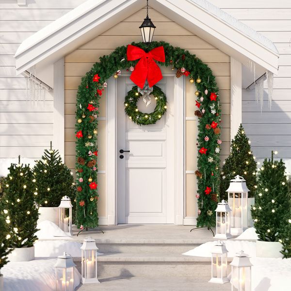 PVC Christmas Arch Decoration - 240x40x265cm