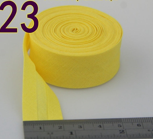 Hand-Patched Cotton Bias Tape for Sewing & Crafting - 20mm Wide