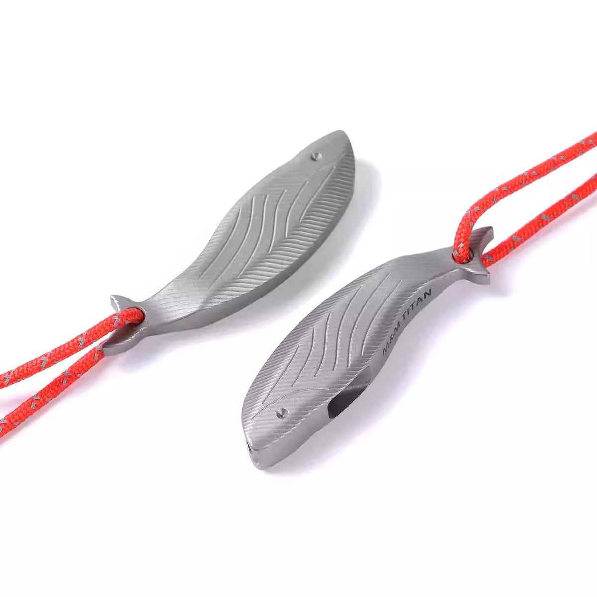Titanium Emergency Whistle for Camping Hiking Outdoor Survival