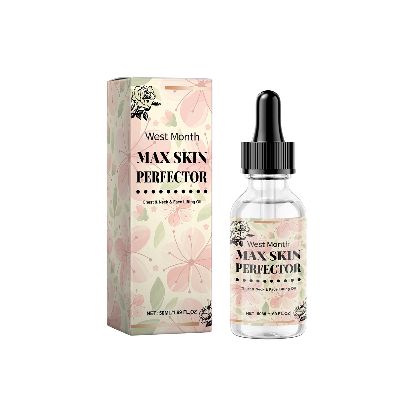 Facial Moisturizing Recovery Oil - Firming Skin Care with Collagen & Vitamins - 50ml
