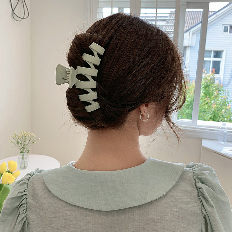 Women's Large Frosted Hair Clip