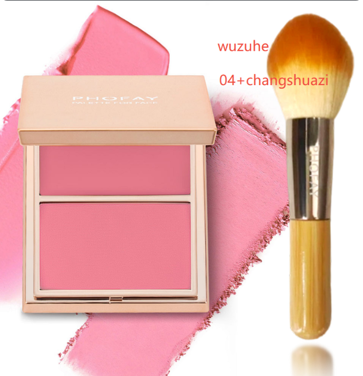 Cream and Powder Blush Duo - Weightless Face Makeup Palette