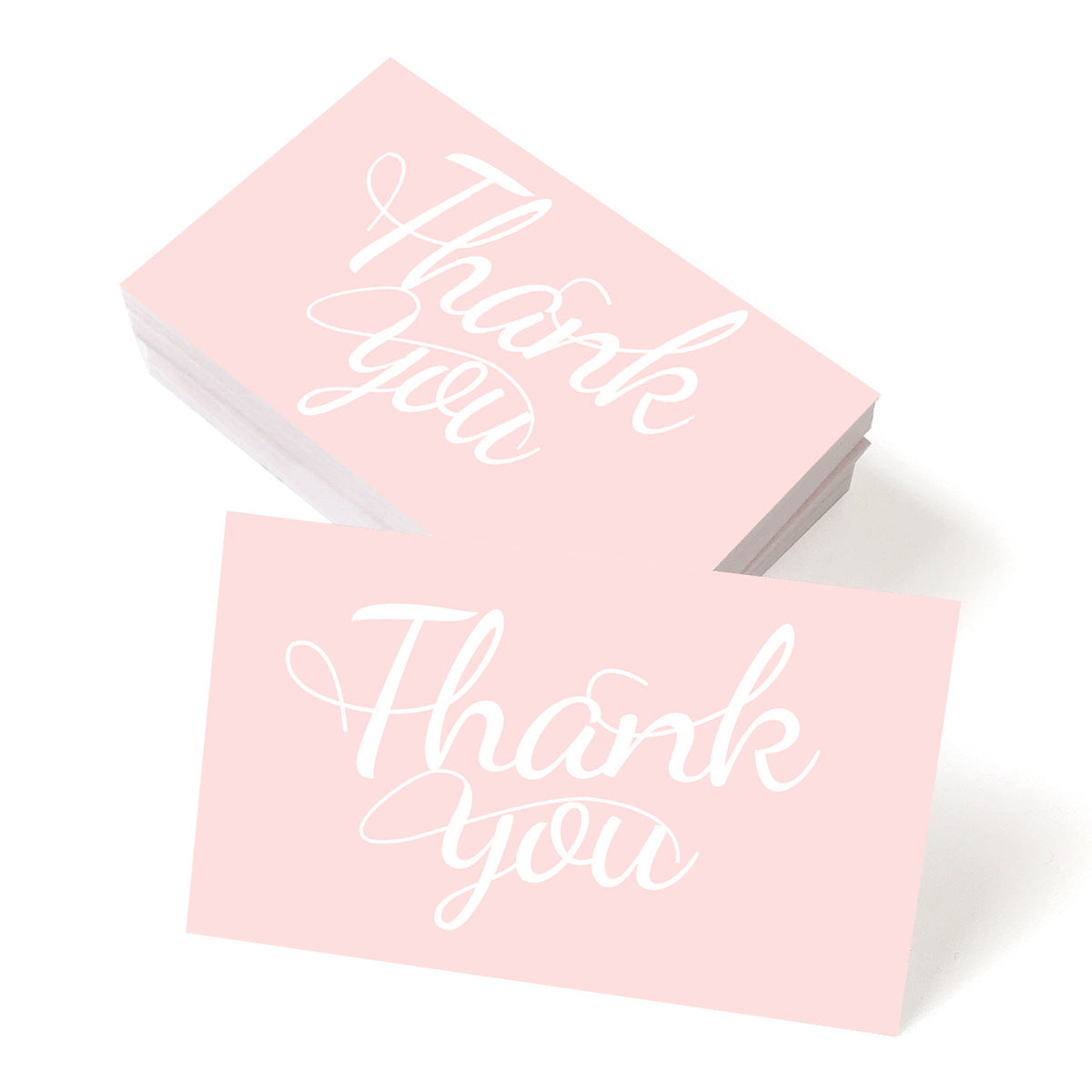 Thank You Greeting Cards Set for Weddings Parties & Holidays - 50 Pack