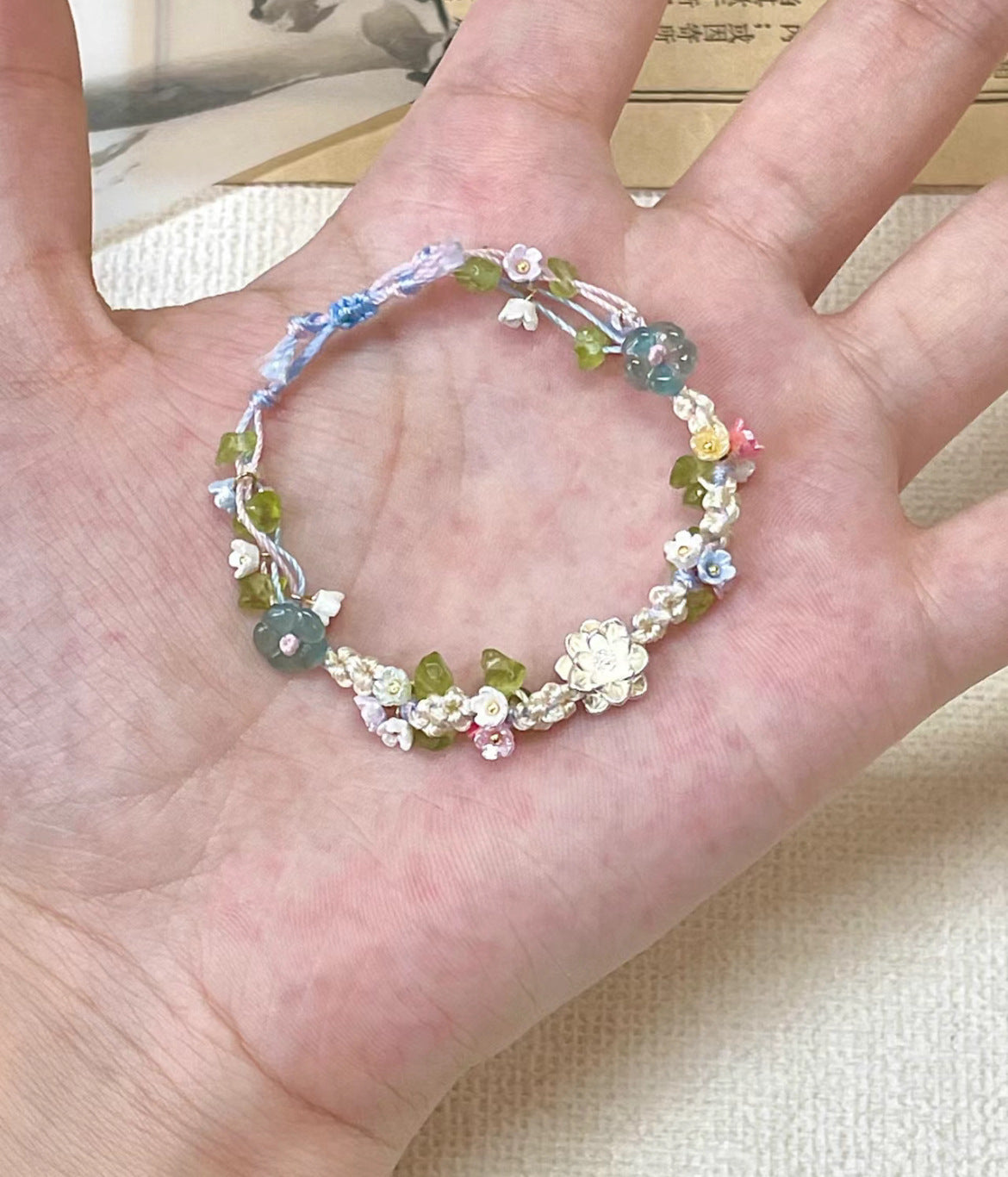 Handmade Woven Bracelet Carrying Strap - Exquisite Adjustable Jewelry Accessory