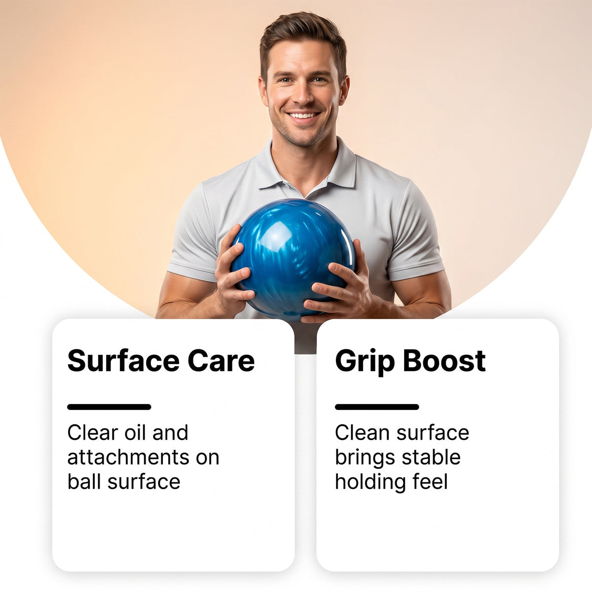 Bowling Ball Cleaning Spray 100ml - Equipment Maintenance for Bowling