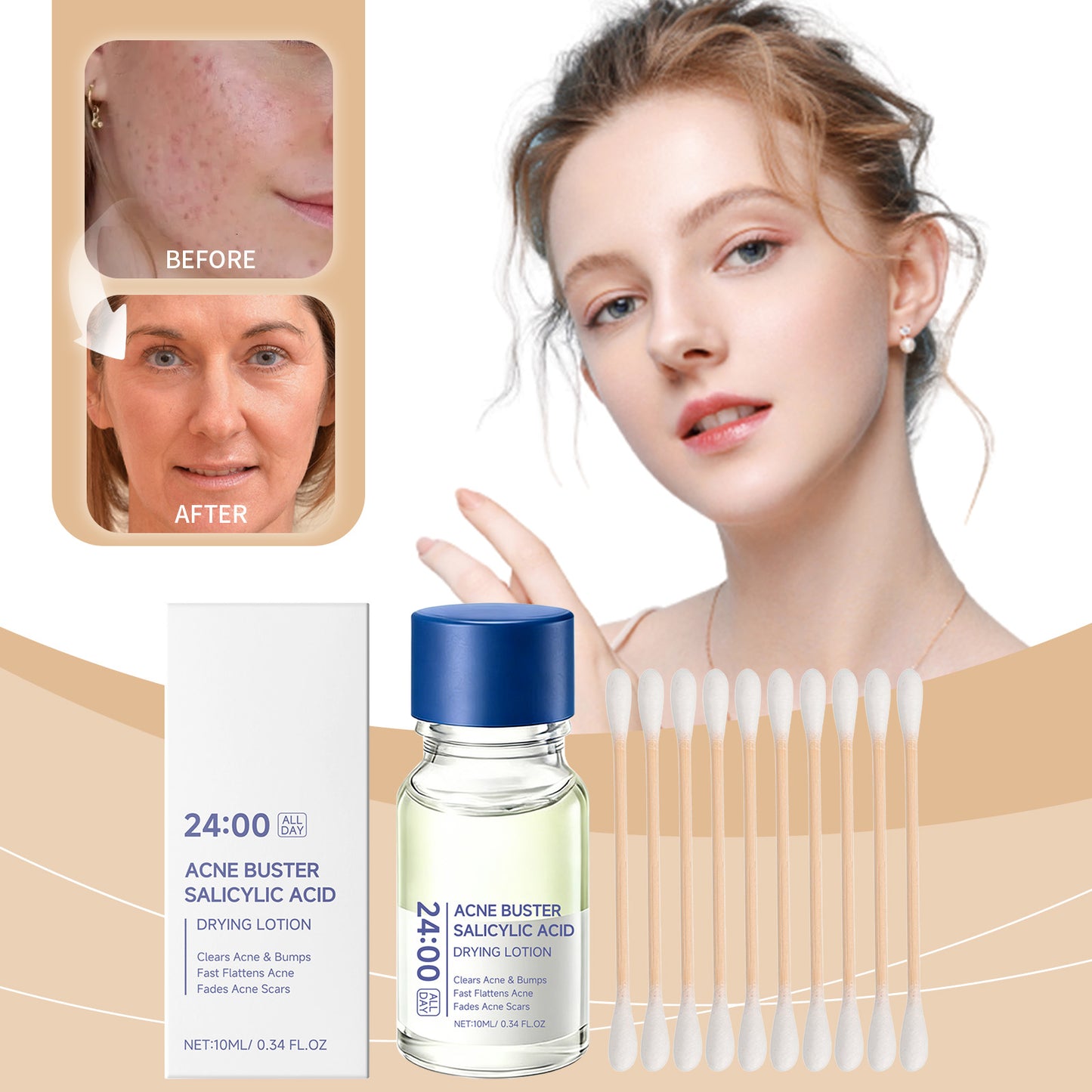 Moisturizing Body Lotion Set - Clear and Soft Hydrating Skin Care