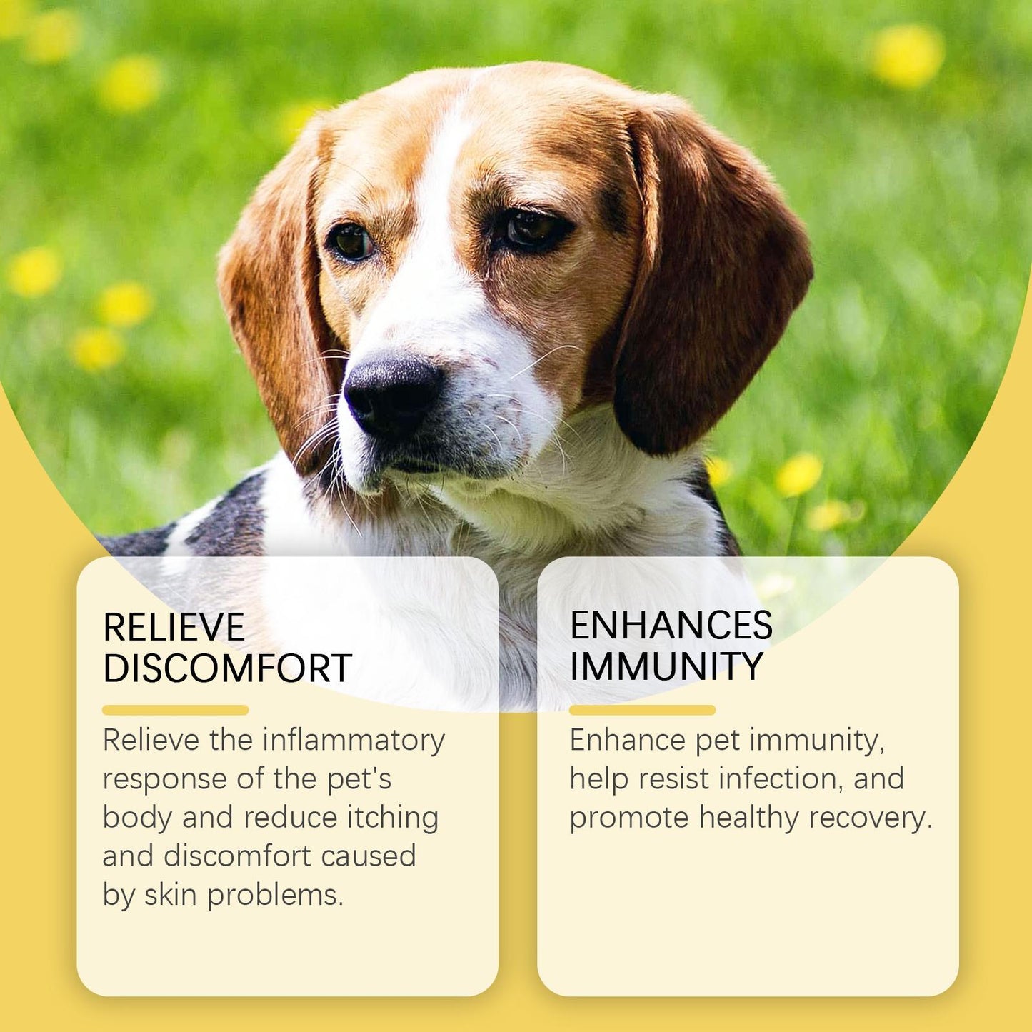 Herbal Pet Skin Care Supplement for Soothing Skin - Multiple Units