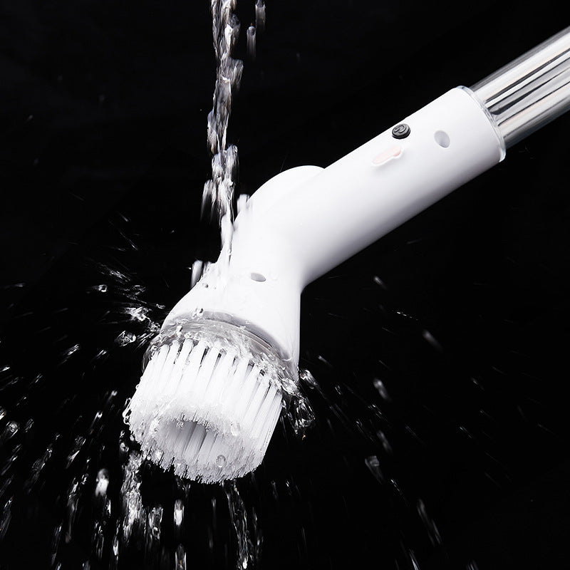 Wireless Electric Bathroom Cleaning Brush - Multi-Functional Household Scrubber