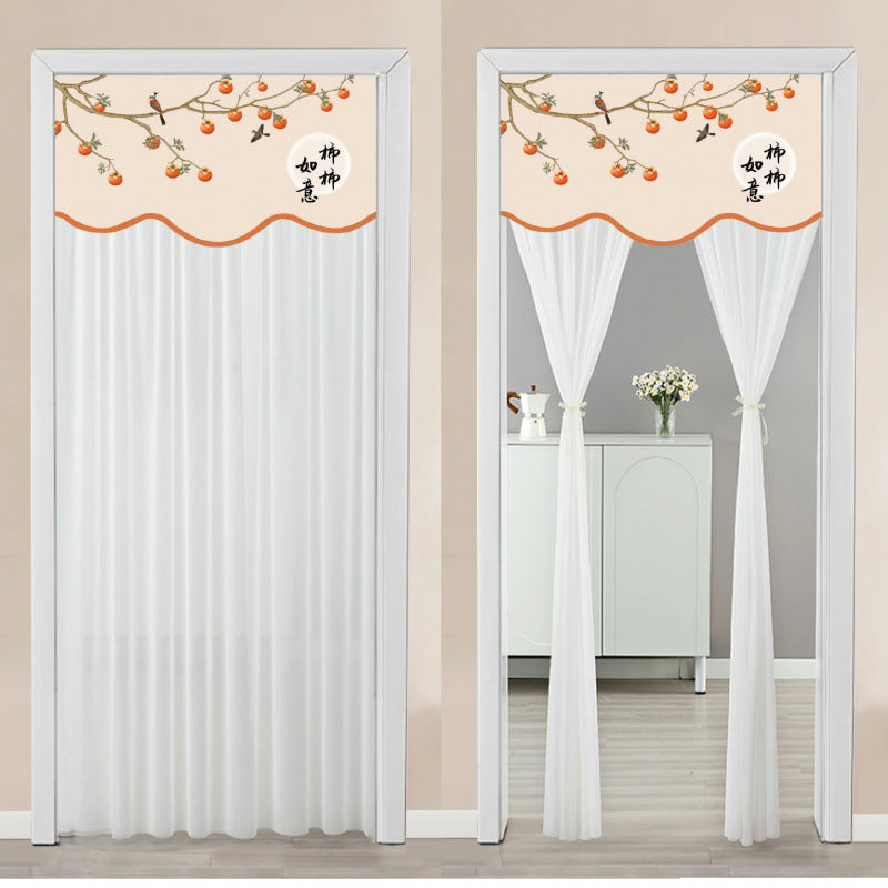Blackout Curtain with Double-Layer Magic Tape for Home & Bedroom