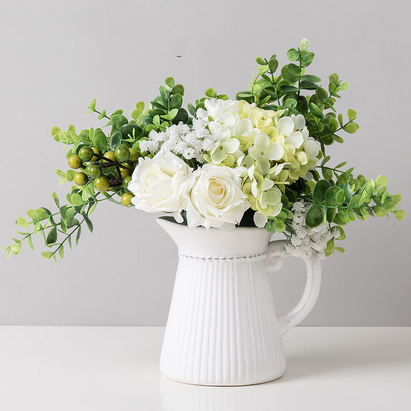 Ceramic Modern Vase for Living Room Floral Decor - Multi Styles