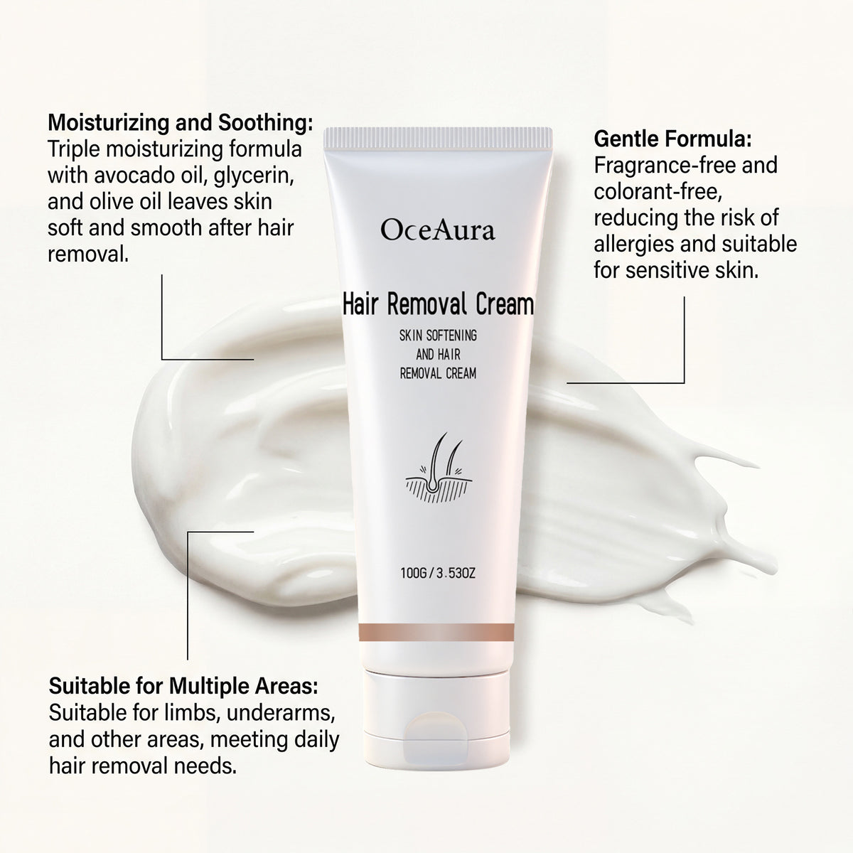 Hair Removal Cream - 100g