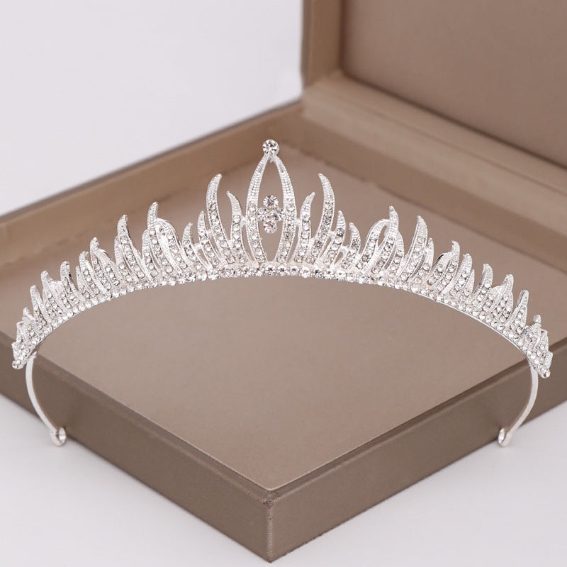 Children's Crown Headband - Diamond-Encrusted Hair Accessory