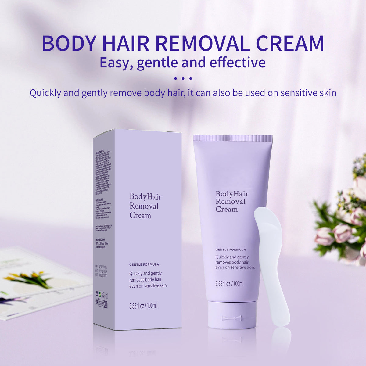 Depilatory Cream 100ml Men's And Women's Body Available Mild