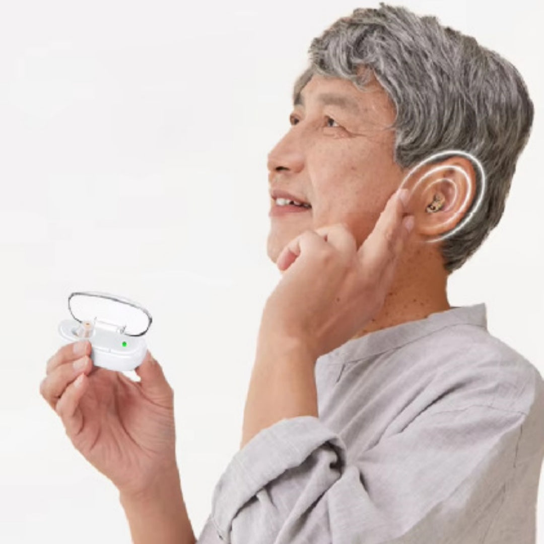 Invisible Hearing Aid High-end Intelligent Noise Reduction Within The