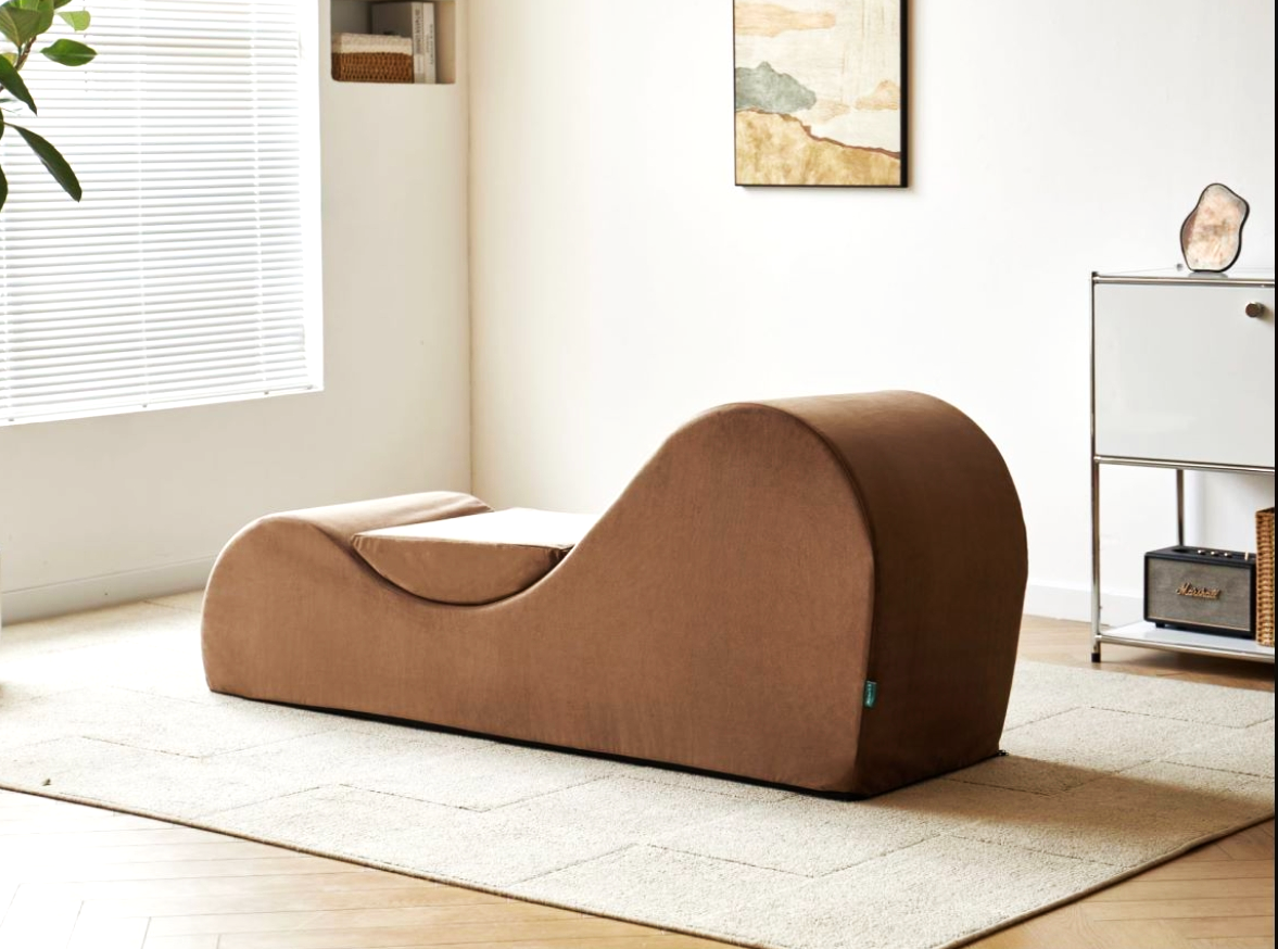Solace Chaise Lounge Chair Relaxation, Ergonomic Design With Soft Yet