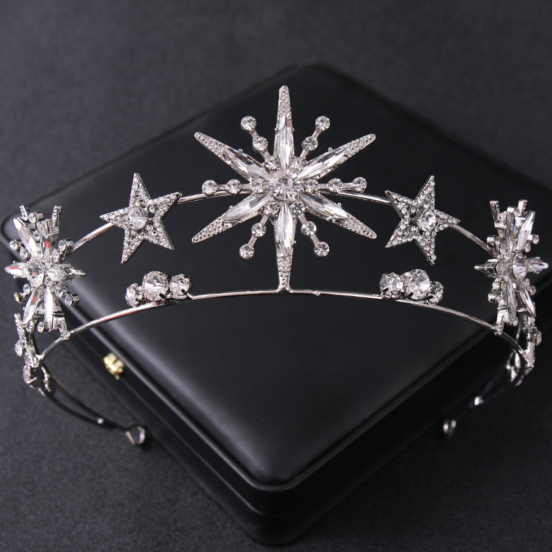 Double-Layer Rhinestone Hairband