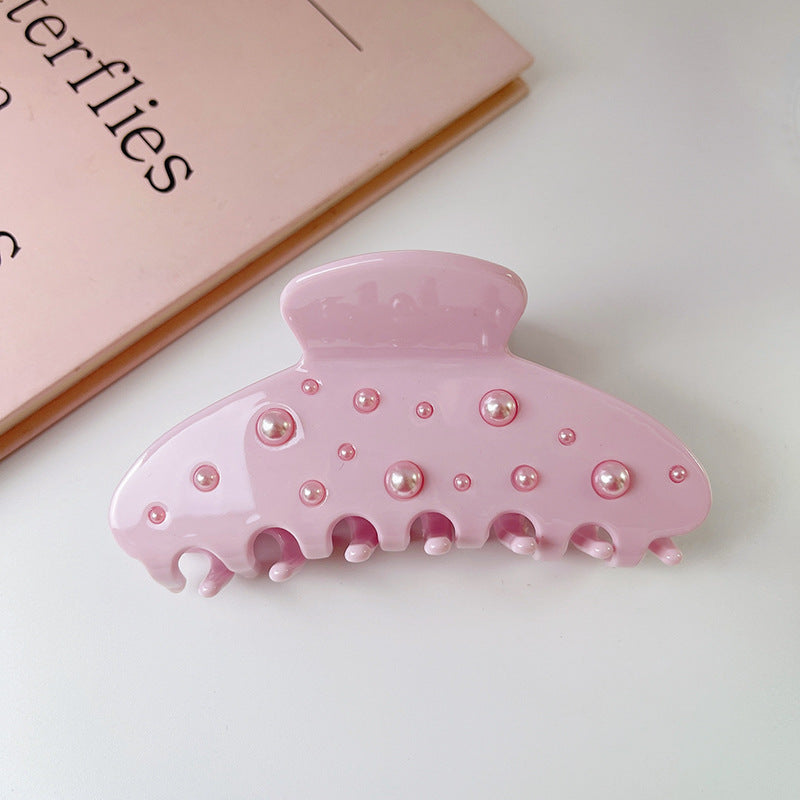 Rhinestone Bow Hair Clip