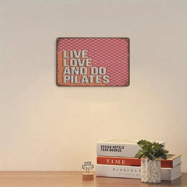 Metal Tin Wall Decoration Sign - 20 cm x 20 cm