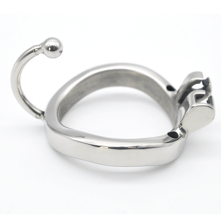 Stainless Steel Lock with Catheter Belt Hook Ring - Adjustable Sizes 40mm-50mm