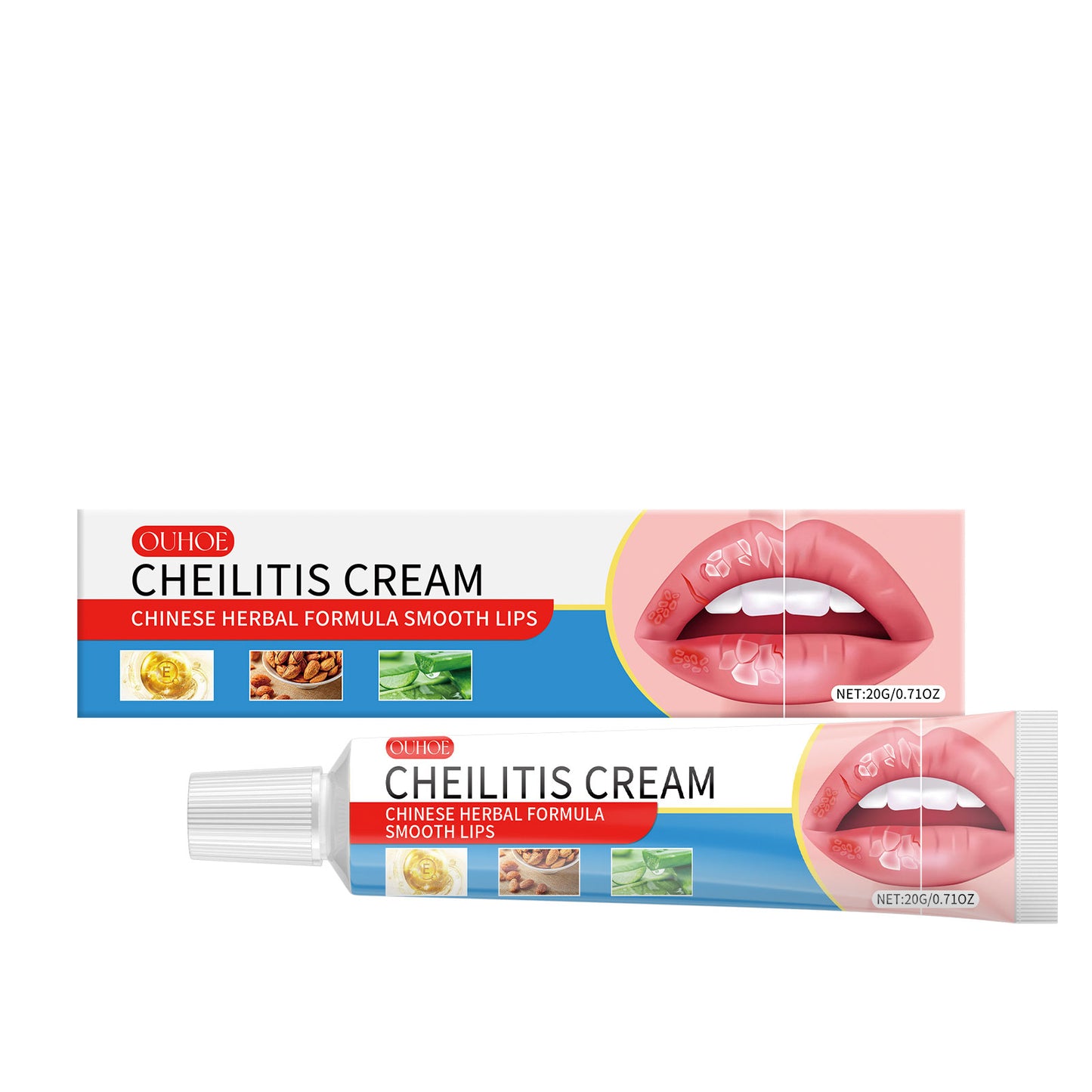 Moisturizing Lip Balm with Vitamin E & Shea Butter - Deep Hydration