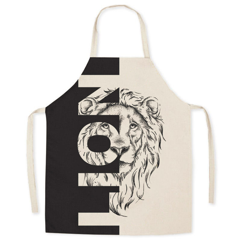 Funny Cartoon Apron for Kids and Adults - Creative Animal Design