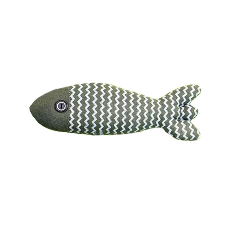 Pet Mint Fish Toy - Random Color Cat Toy for All Ages