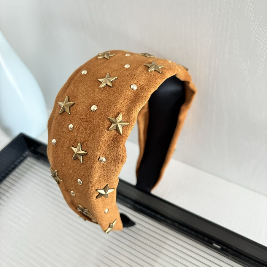 All-Match Rivet Headband for Women - Simple, Stylish Hair Accessory