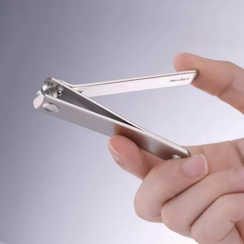 5-Piece Manicure Set Stainless Steel Nail Clippers Tools White