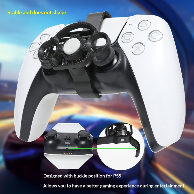Universal Racing Game Steering Wheel Accessory for PS5 & Xbox Controllers
