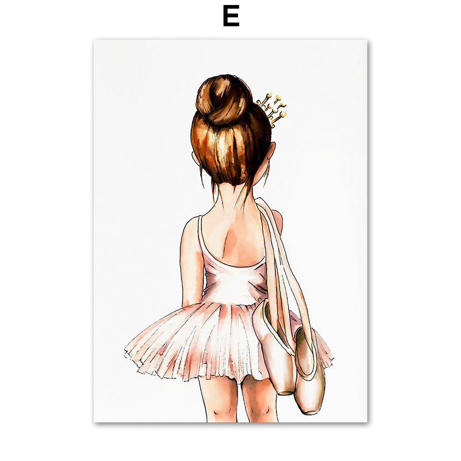 Children's Room Art Canvas Posters - Kids Bedroom Wall Decor