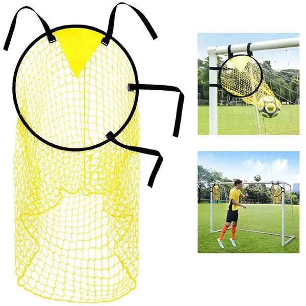 Soccer Training Target Nets 2-Pack - Foldable Goal Practice Aids for Shooting Accuracy