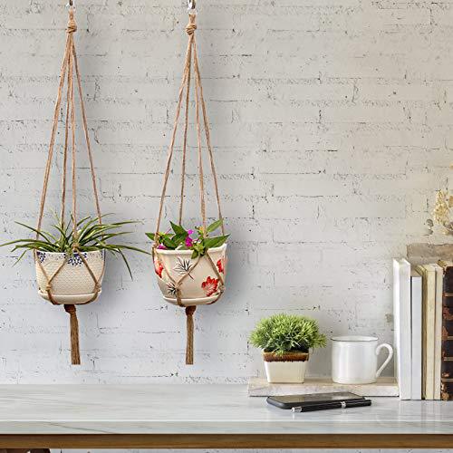 Hanging Mesh Storage Basket with Hemp & Cotton Rope Options – Home & Garden