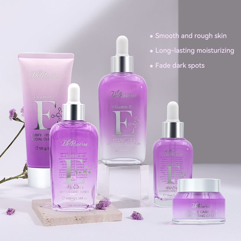 Vitamin E Moisturizing Facial Care Set - Hydrating Skin Solution