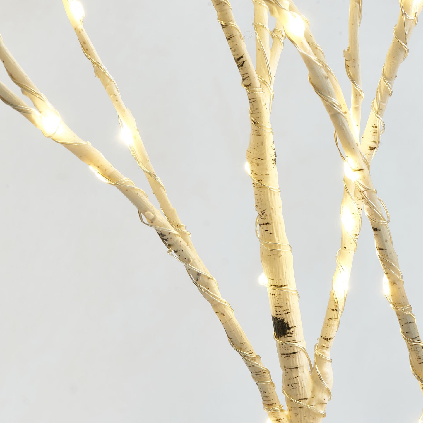 LED Birch Branch Ambient Light - 100 LED Beads, Adjustable Brightness